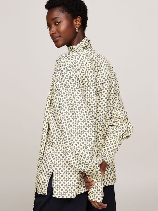 TOMMY HILFIGER Foulard tie nech ls blouse